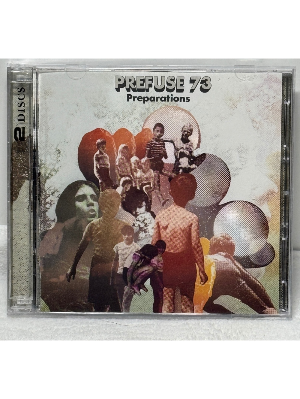 Prefuse 73 Preparations 2-CD 2007 Warp Bonus Disc IDM Electronic Hip Hop